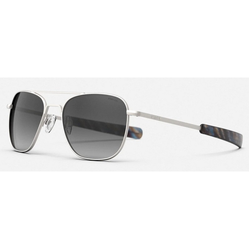 RANDOLPH Aviator-SatinSilverCoastalGray