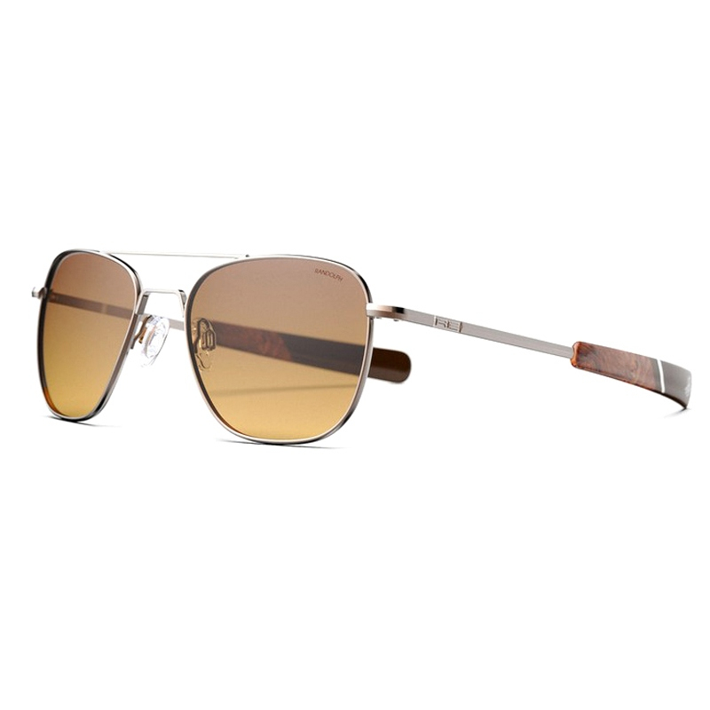RANDOLPH Aviator22k-ChocolateGoldCapeSand
